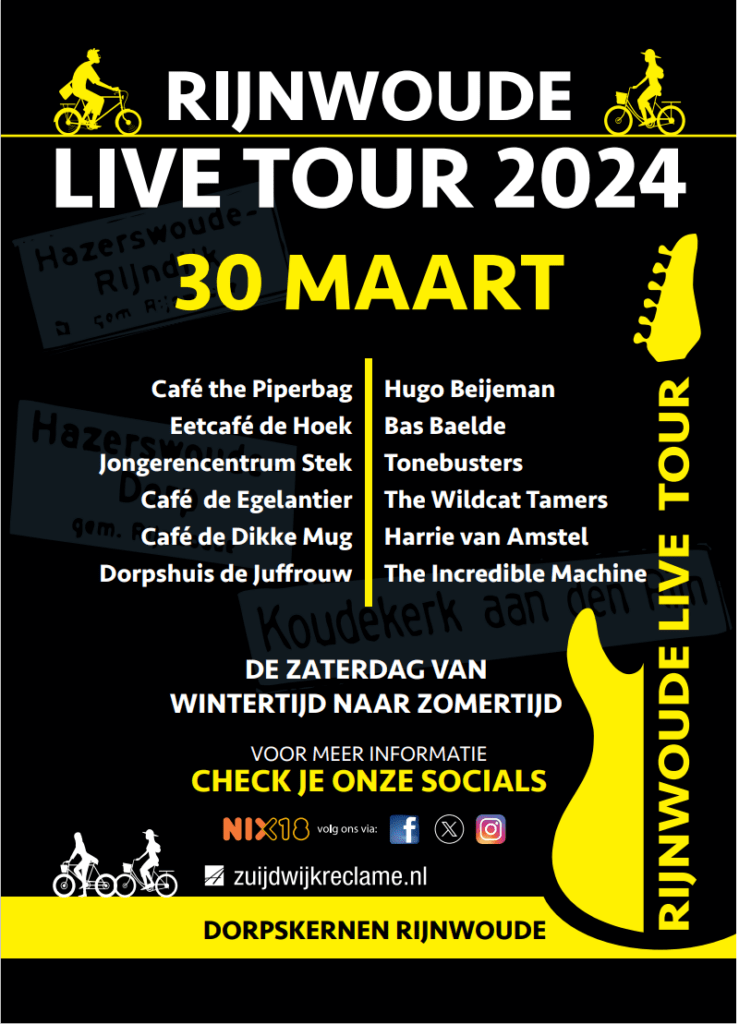 Rijnwoude Live Tour